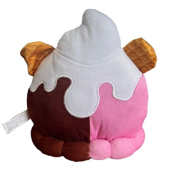 Num Noms Strawberry Pink Chocolate Brown Ice Cream Sundae 7" Toy Factory - Picture 2 of 4